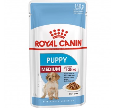 Royal Canin MEDIUM PUPPY (МЕДИУМ ПАППИ) влажный корм 140гр